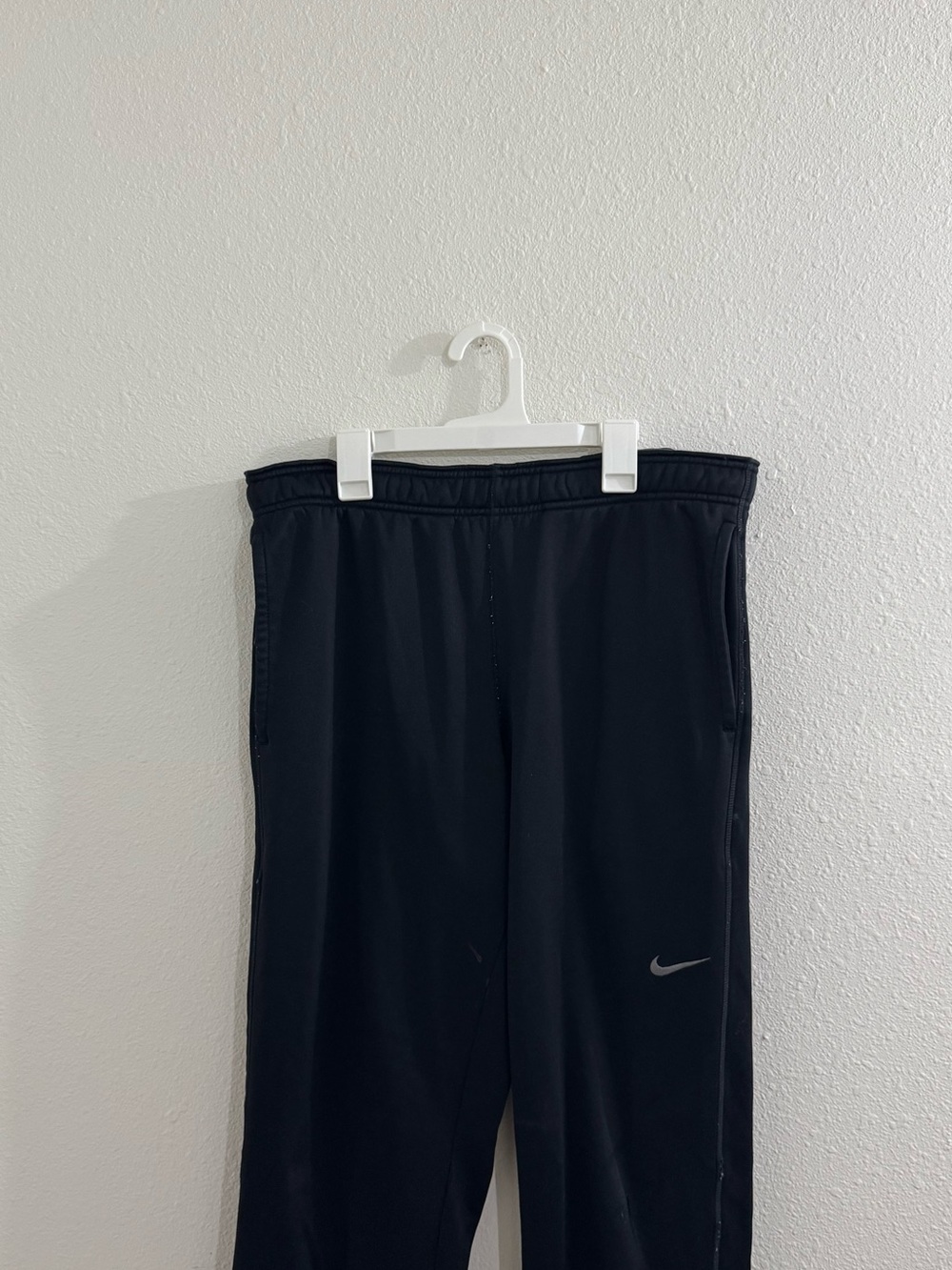 Black Nike thermal sweatpants